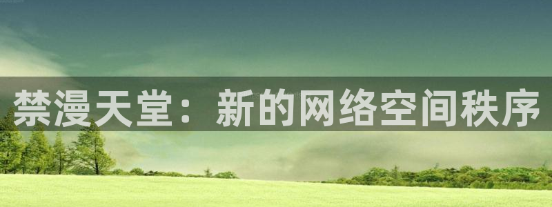 囧次元下载安卓：禁漫天堂：新的网络空间秩序